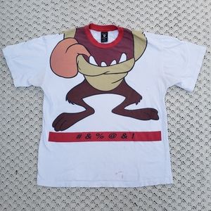 Vtg Taz Tasmanian Devil Looney Tunes Graphic Shirt